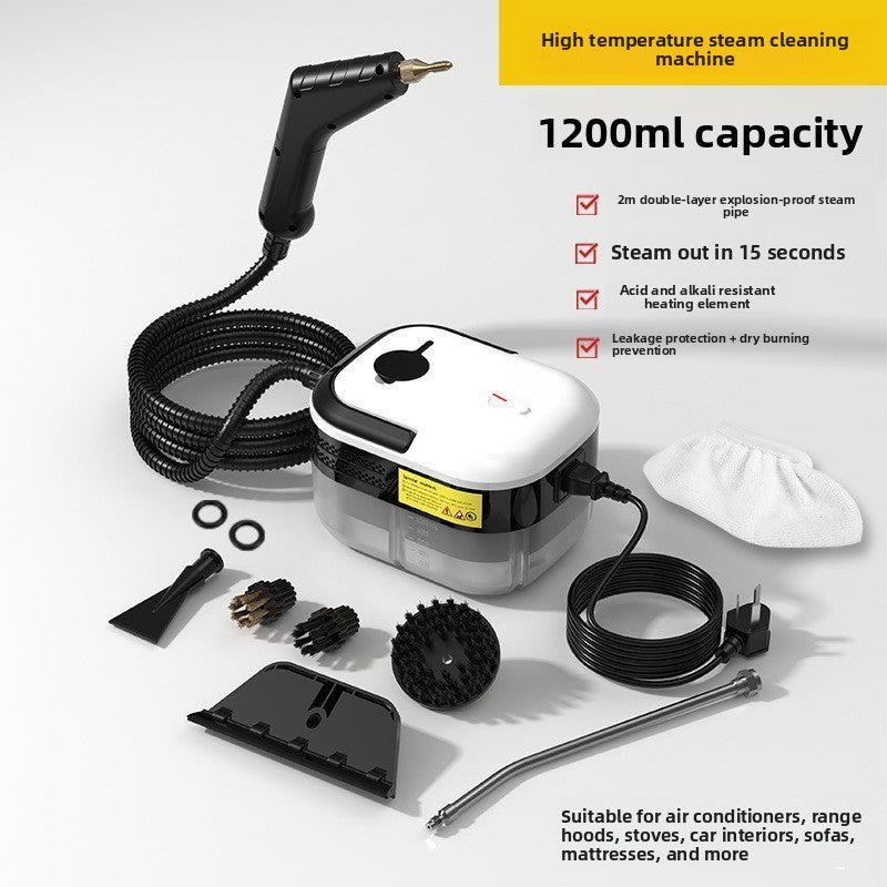 Household Steam Cleaner High Temperature Dual Control Fast Heating