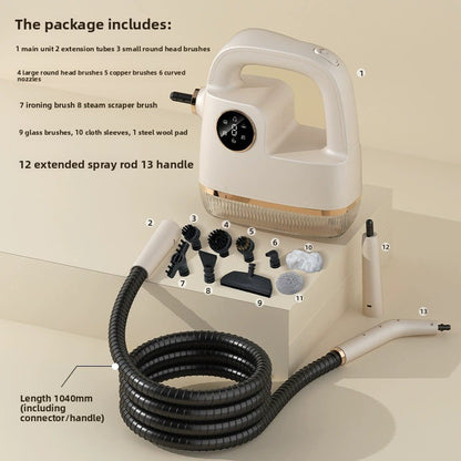 Household Steam Cleaner High Temperature Dual Control Fast Heating