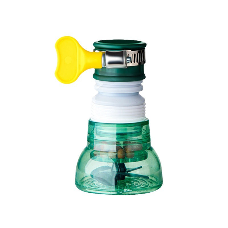 Household tap water universal showerhead extension device