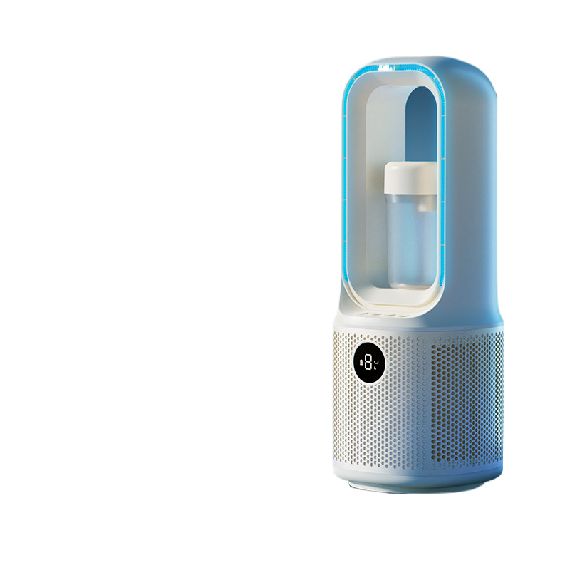 Household tower fan without blades - air conditioning fan