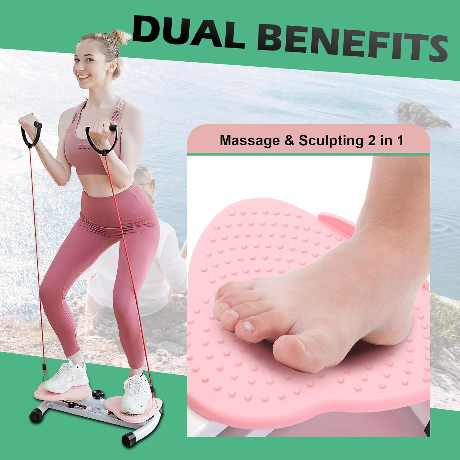 Household waist-twisting disc