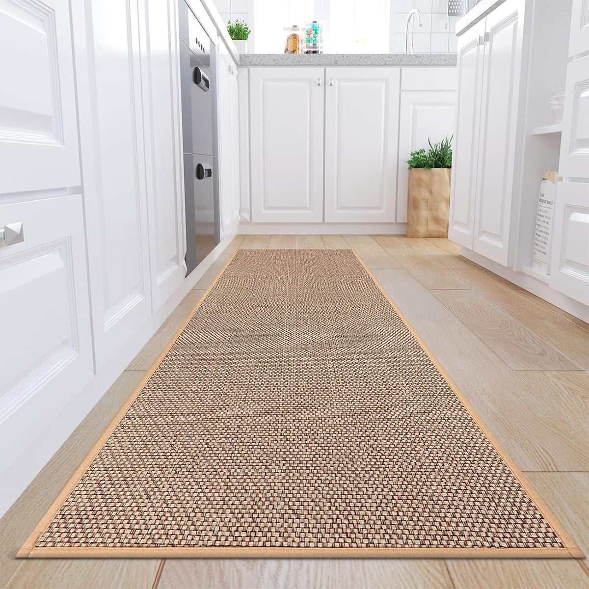 Household Woven Strip Carpet