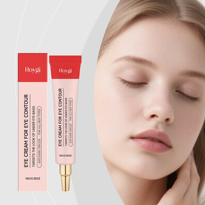 Hoygi Radiant Care Eye Cream Provides Daily Gentle Hydration and Nourishment for the Skin Around the Eyes, Promoting Elasticity and Softness