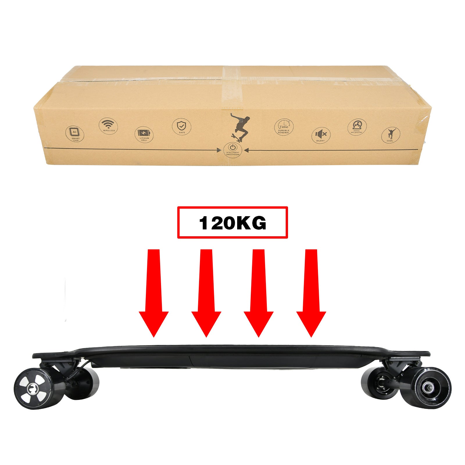 Hub Motor Electric Scooter with Remote Control