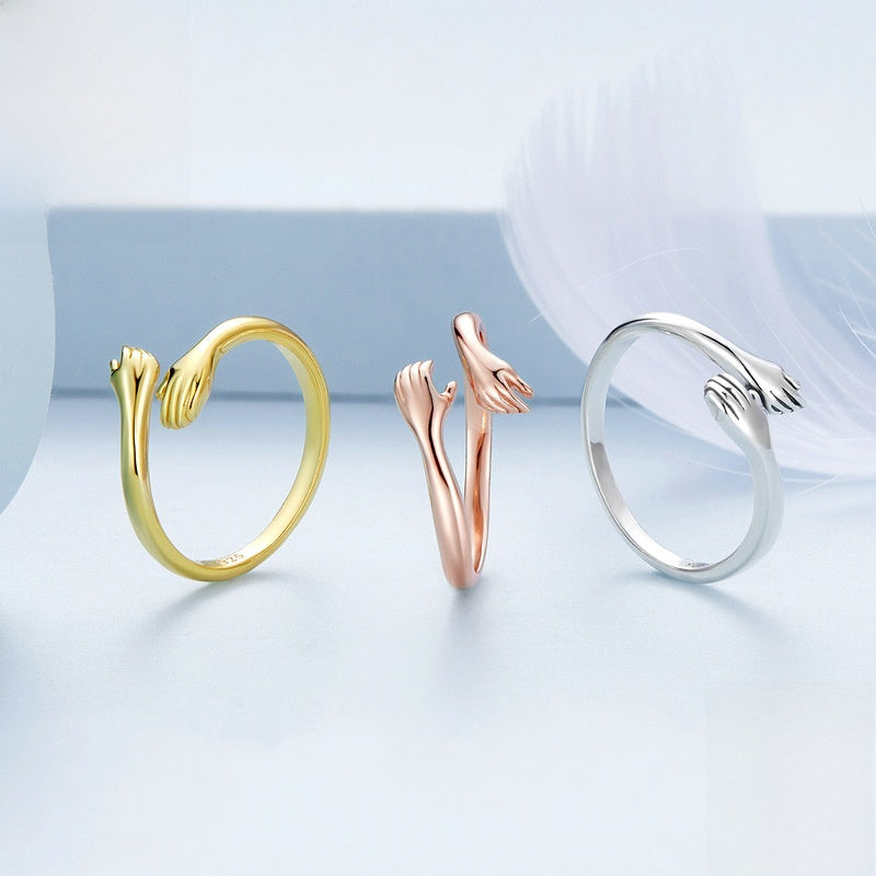 Hug Hands Ring