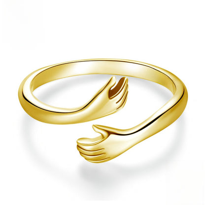 Hug Hands Ring