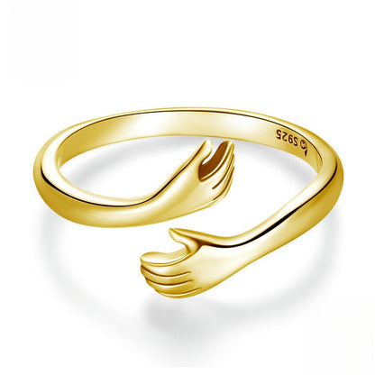 Hug Hands Ring