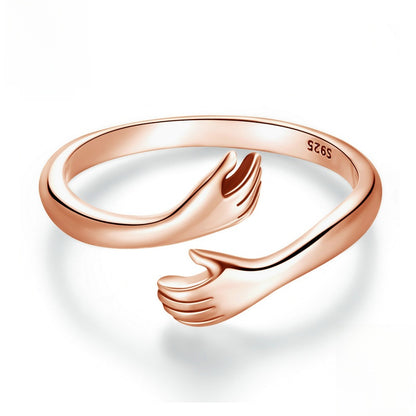 Hug Hands Ring
