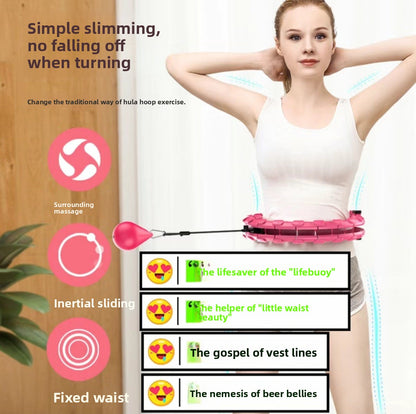 Hula Hoop Detachable Abdominal Fitness Ring for Boys and Girls