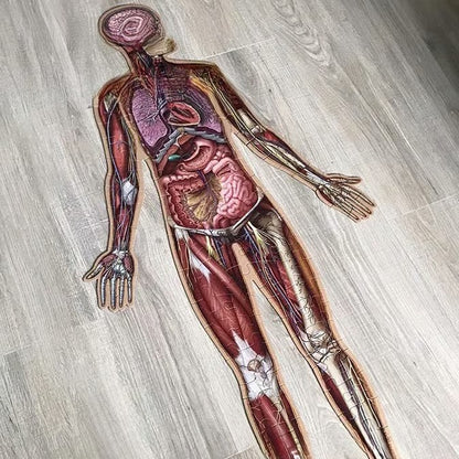Human Anatomy Educational Floor Puzzle for Kids