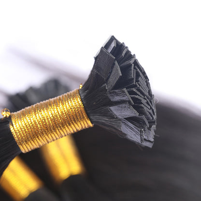 Human Hair Flat Extension Strands