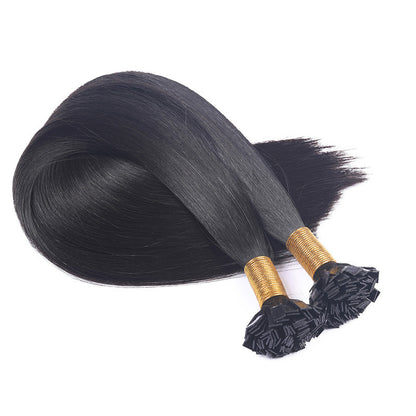 Human Hair Flat Extension Strands