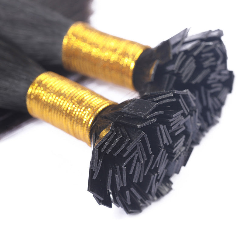 Human Hair Flat Extension Strands