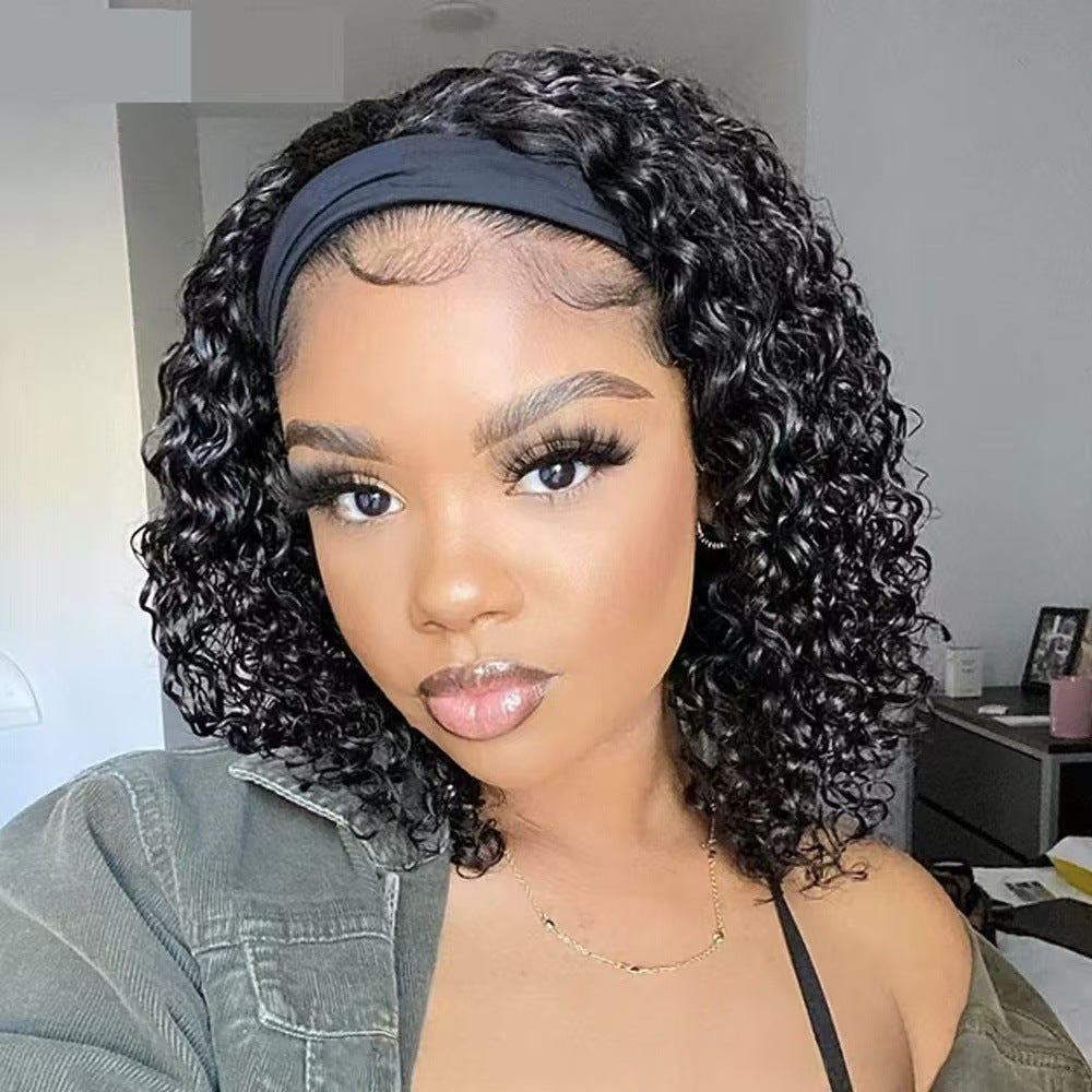 Human Hair Headband Wig