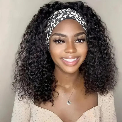 Human Hair Headband Wig