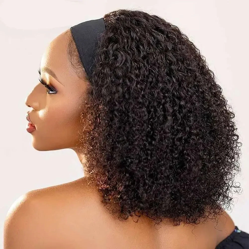 Human Hair Headband Wig