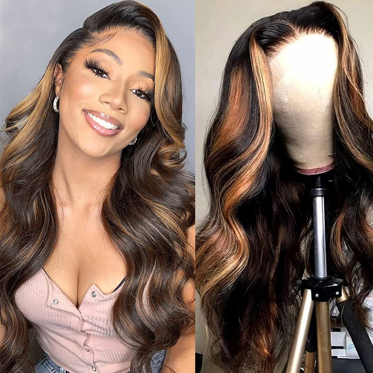 Human Hair Lace Front Wig