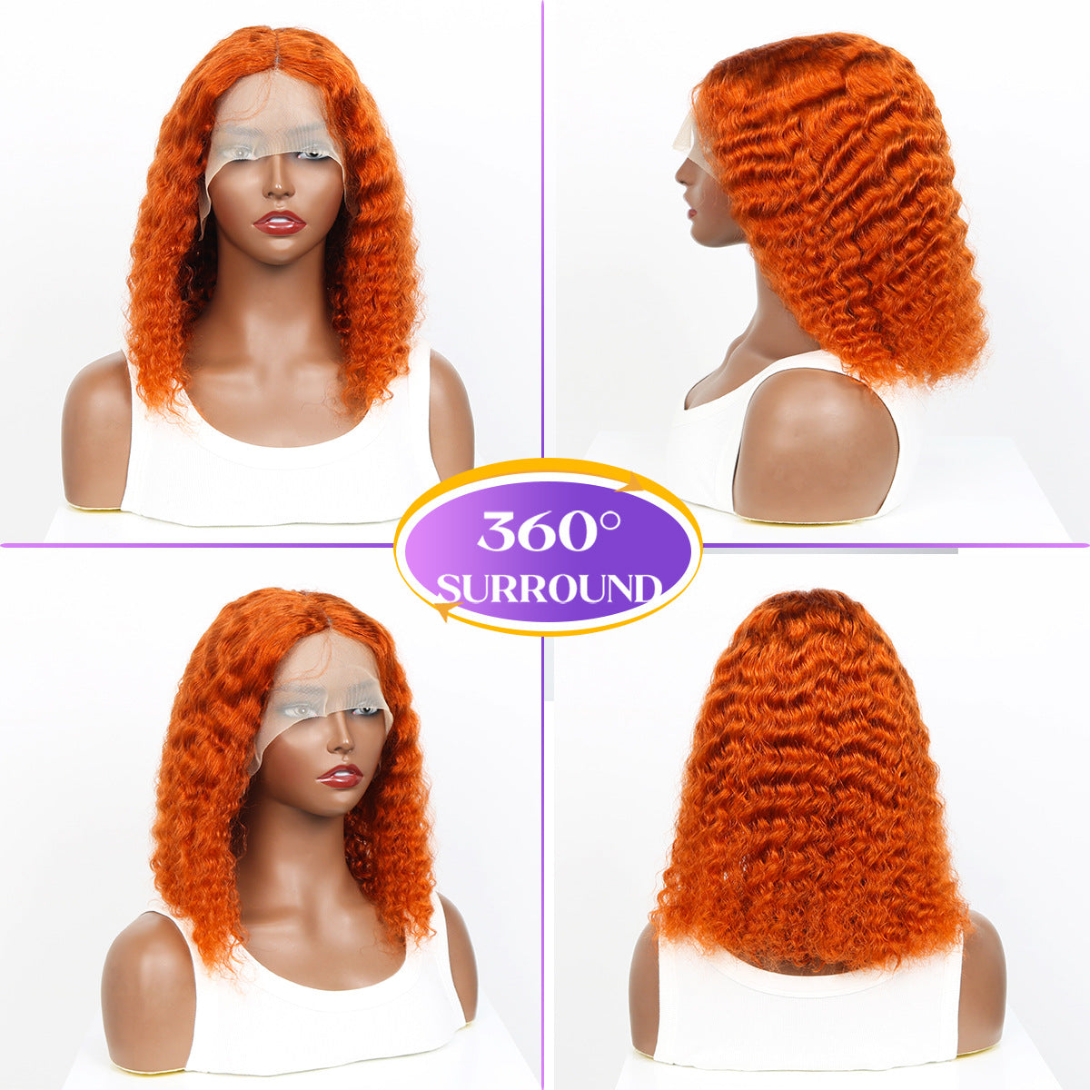 Human Hair Lace Wig Loose Wave