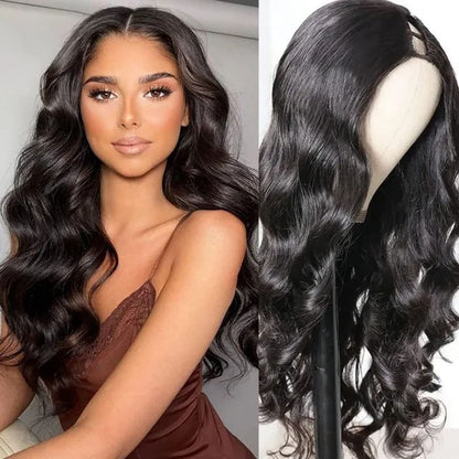 Human Hair U Part Wig
