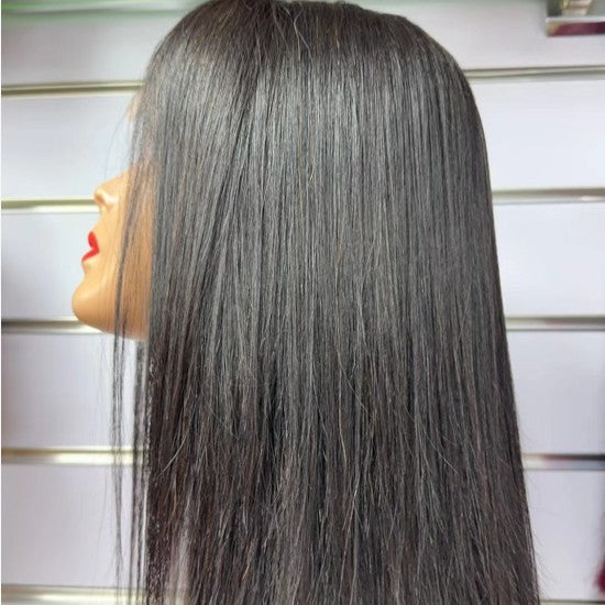 Human Hair Wig with Styling Versatility
