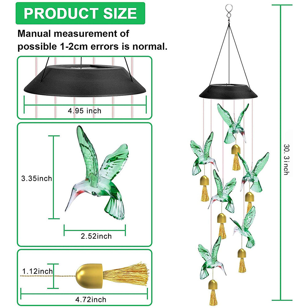 Hummingbird Patio Light