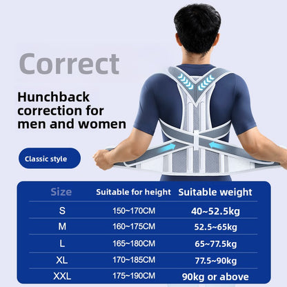 Hunchback correction belt