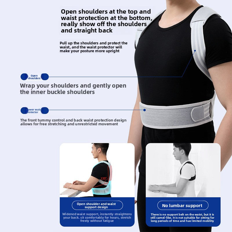 Hunchback correction belt
