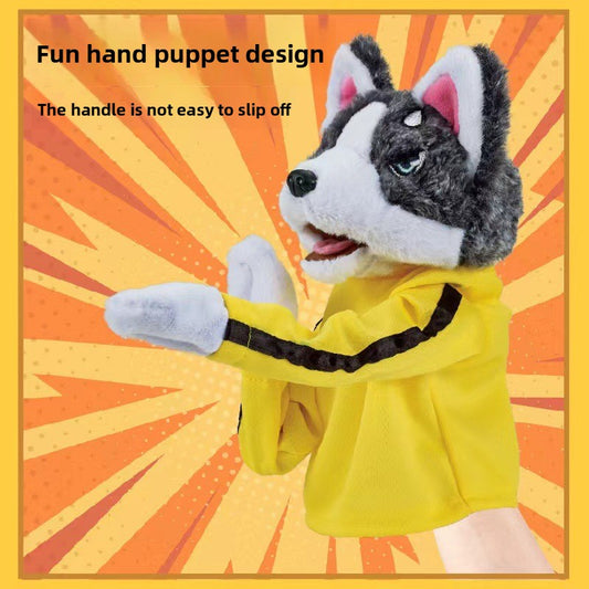 Husky Sound Effect Interactive Plush Toy