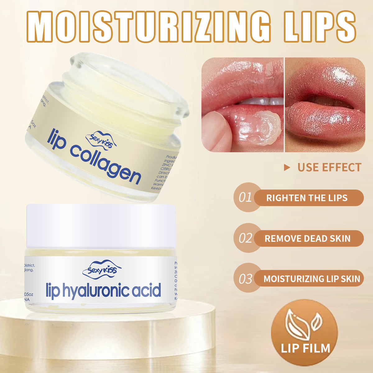 Hyaluronic Acid & Collagen Overnight Lip Mask