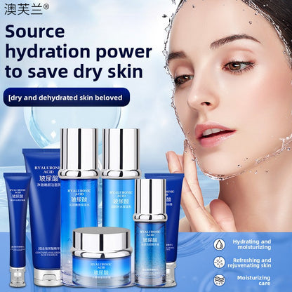 Hyaluronic acid moisturizing and hydrating facial care products