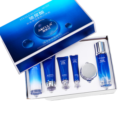 Hyaluronic acid moisturizing and hydrating facial care products