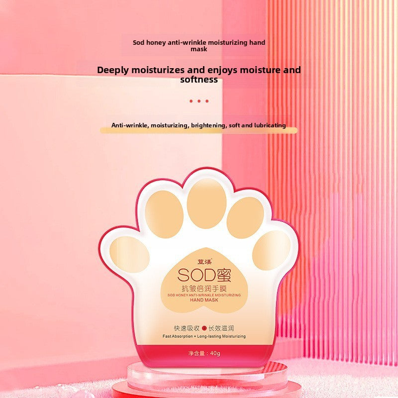Hyaluronic acid nicotinamide foot care mask