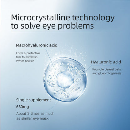 Hyaluronic Acid Soluble Microneedle Eye Patches