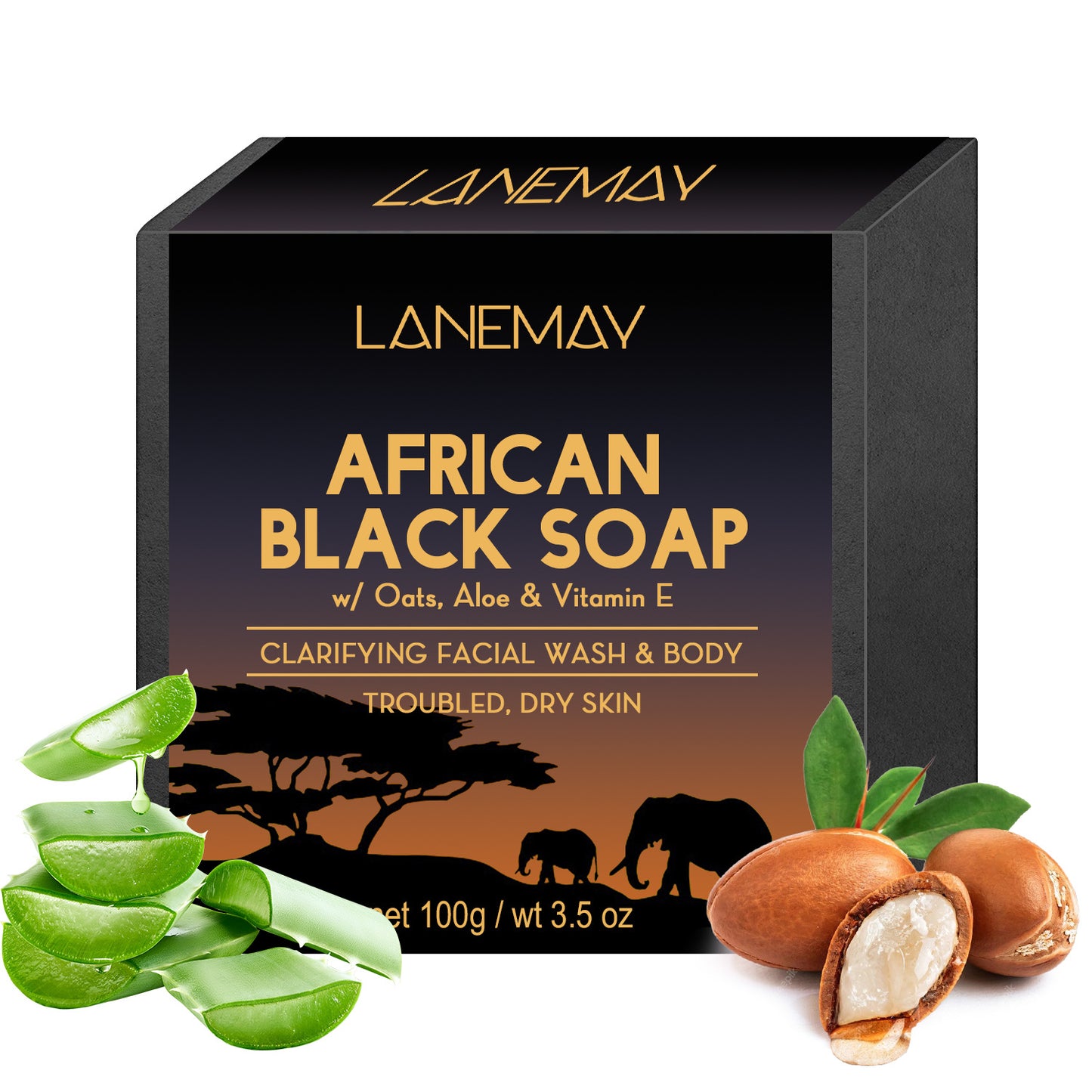 Hydrating and moisturizing soap