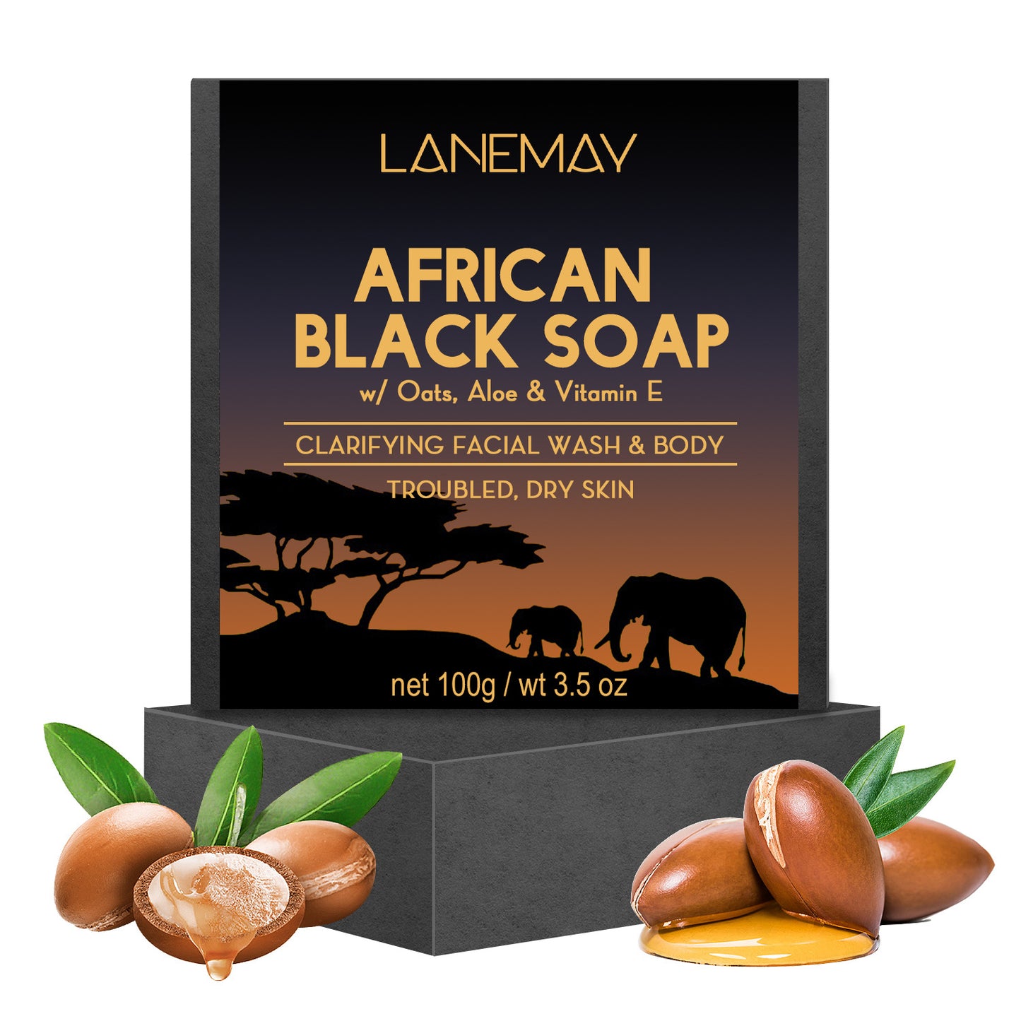 Hydrating and moisturizing soap