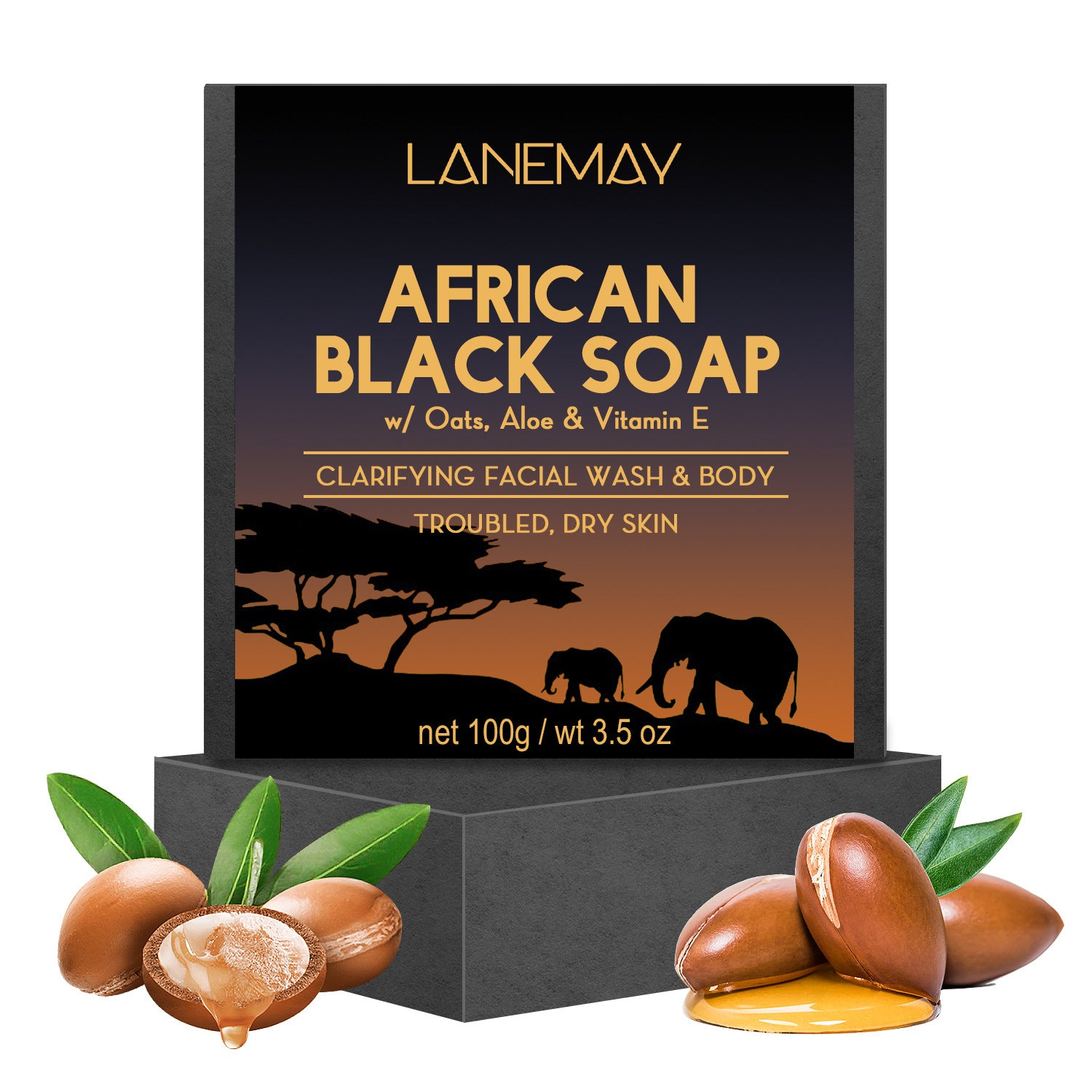 Hydrating and moisturizing soap
