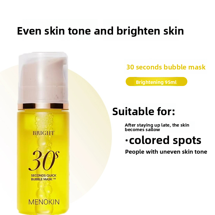Hydrating Bubble Foam Face Mask for Skin Brightening