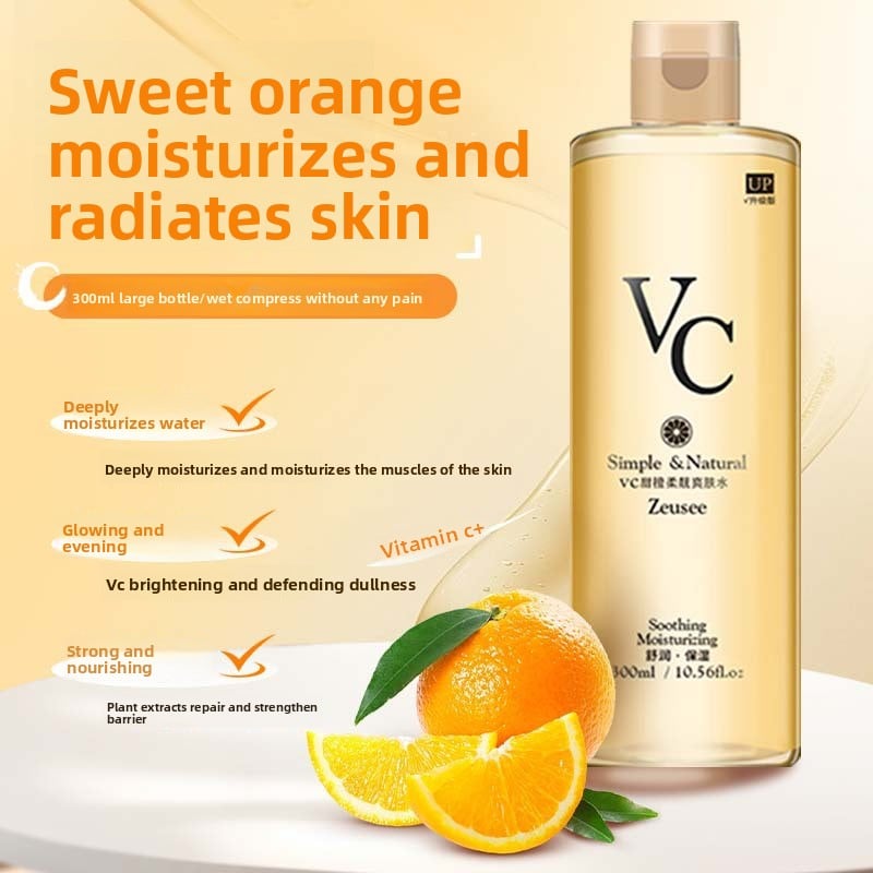 Hydrating Toner with Vitamin C – Moisturizing & Pore Refining (500ml/300ml)