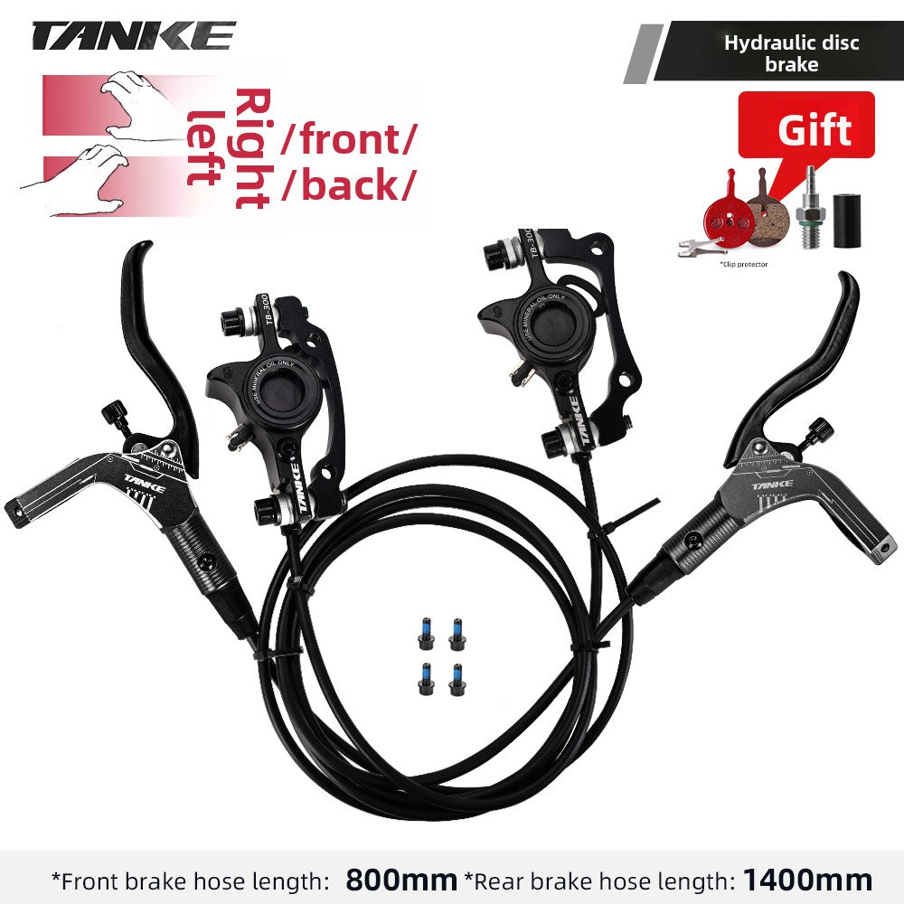 Hydraulic Disc Brake Kit for Mountain and Road Bikes