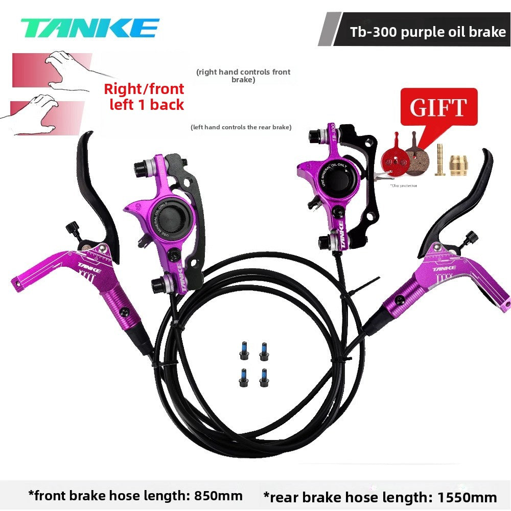 Hydraulic Disc Brake Kit for Mountain and Road Bikes