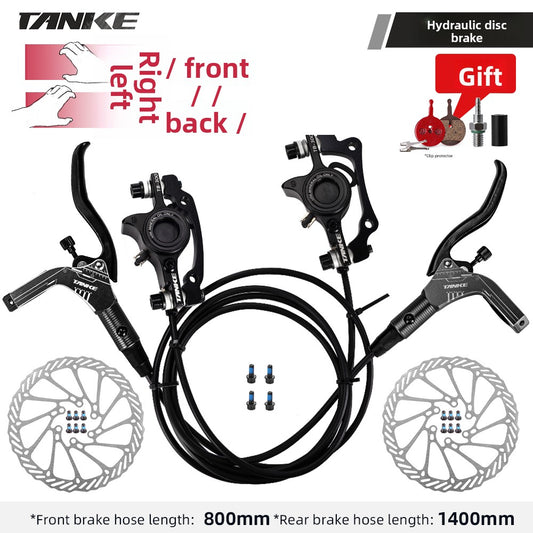 Hydraulic Disc Brake Kit for Mountain and Road Bikes