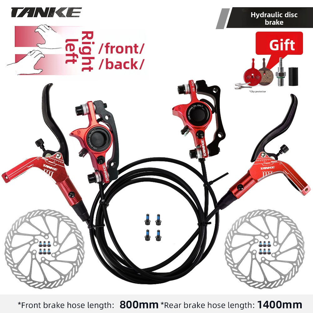 Hydraulic Disc Brake Kit for Mountain and Road Bikes