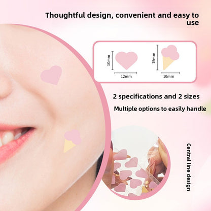 Hydrocolloid acne patch