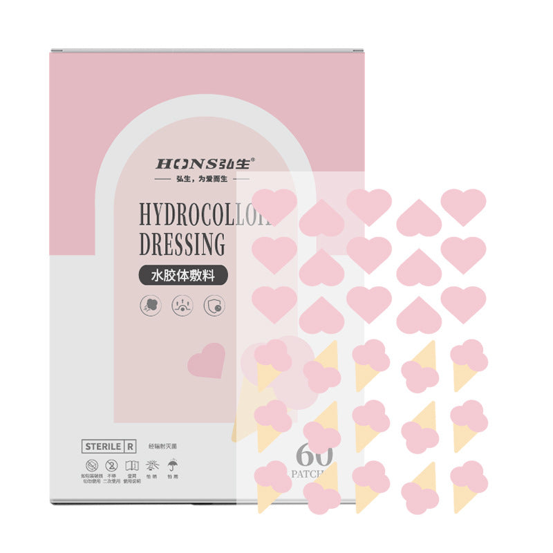 Hydrocolloid acne patch