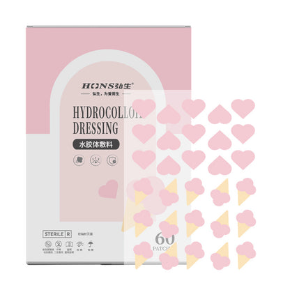 Hydrocolloid acne patch