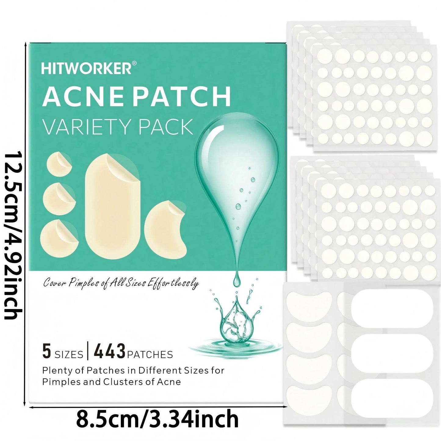 Hydrocolloid Acne Patches Invisible Breathable Skin Care