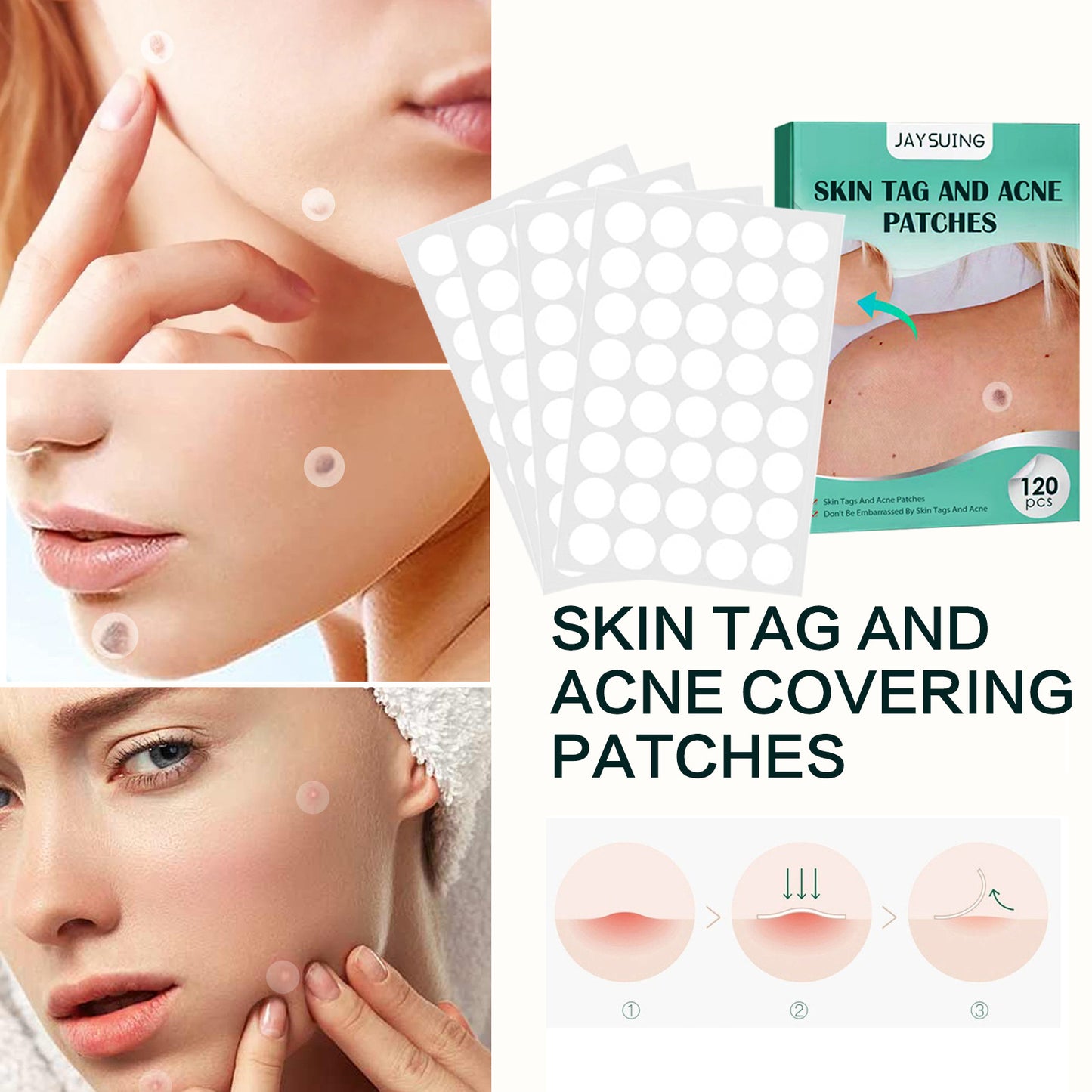 Hydrocolloid Acne Patches