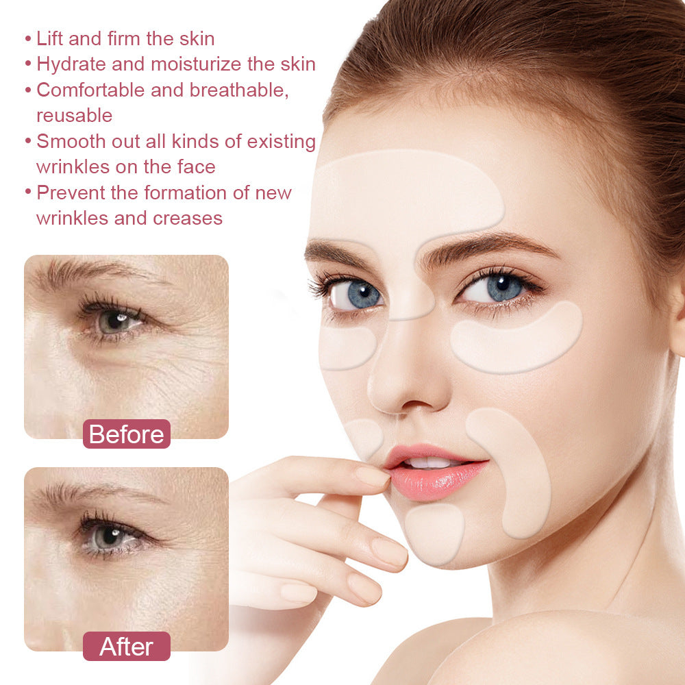 Hydrogel facial patch