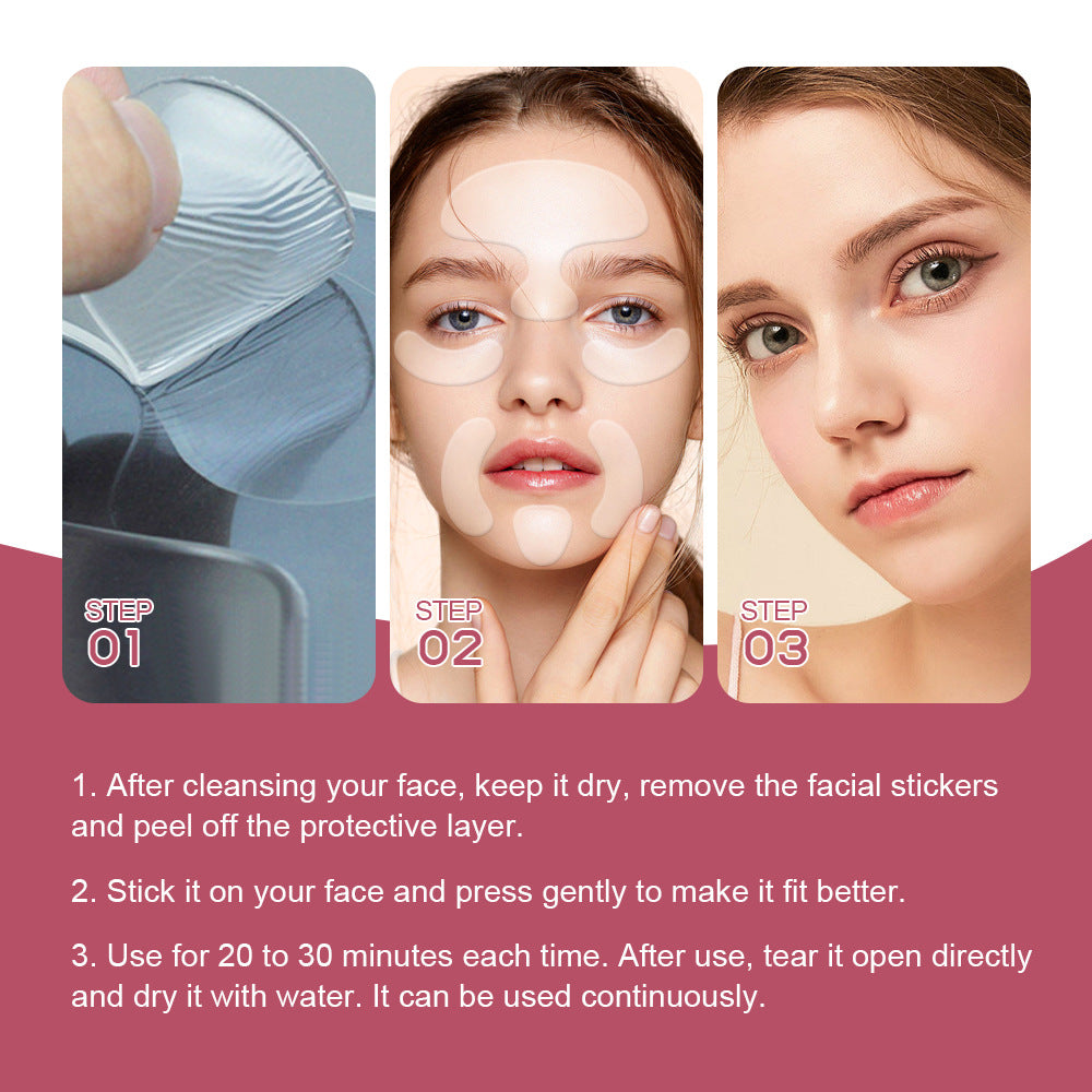 Hydrogel facial patch