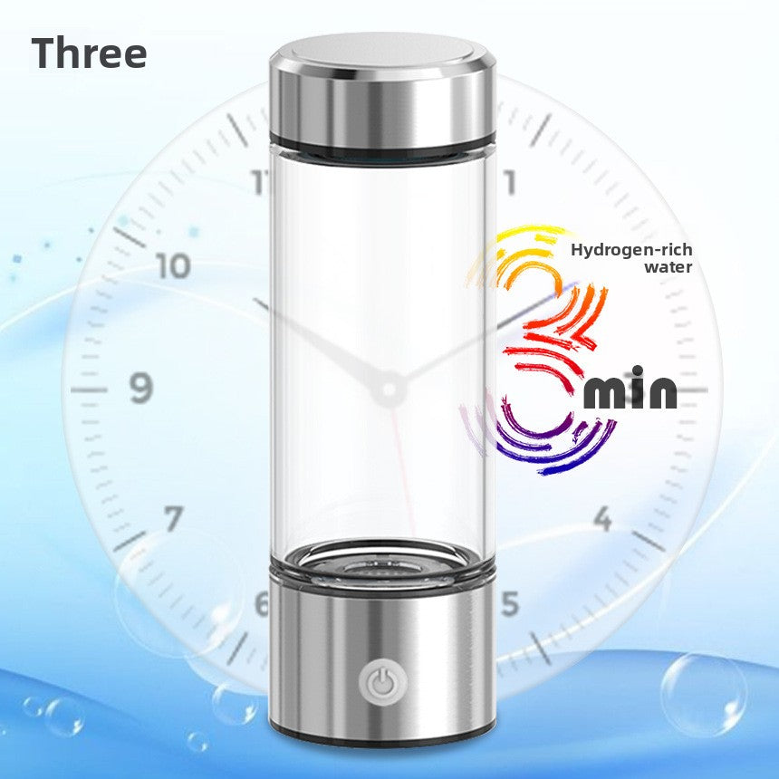 Hydrogen-Rich Glass Water Cup